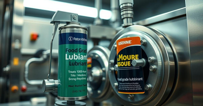Spray lubrificante alimentício é essencial para a manutenção de equipamentos na indústria de alimentos Spray lubrificante alimentício é essencial para a manutenção de equipamentos na indústria de alimentos